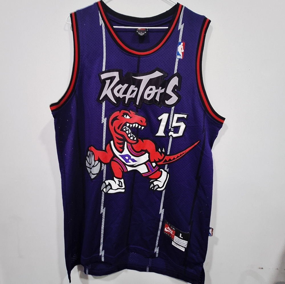 Vintage Nike NBA Toronto Raptors Vince Carter #15 Jersey